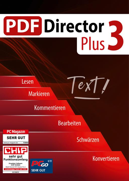 Image du produit Code de téléchargement PDF Director 3 Plus (1 Utilisateur, 1 Périphériques/Utilisateurs, Illimité)