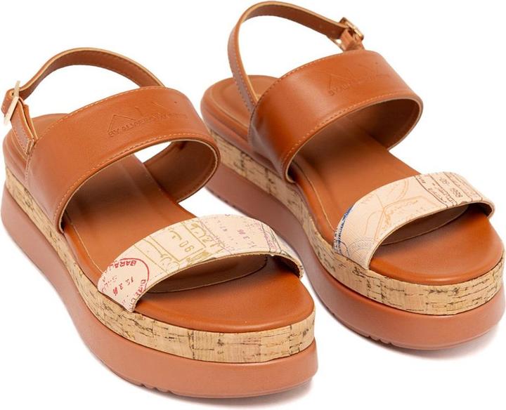 Actual product image ALV by Alviero Martini Damen Keil-Sandalen Aurelia Plus - 100% Polyurethan (41)