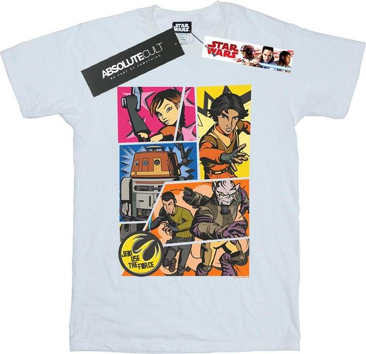 Star Wars Rebels Comic Strip TShirt (L)