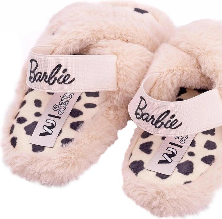 Produktbild Barbie Mädchen Hausschuhe Kunstfell (25)