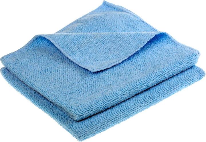Produktbild Rs Pro Lappen für Reinigung, Trocknung Mikrofaser Packung 10 Stk. Blau, 400 x 400mm (10 Stk.)