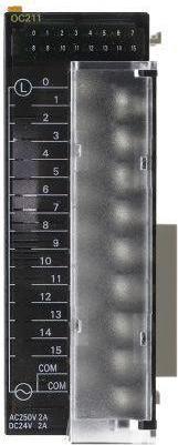 Actual product image Omron Industrial Automation Digital output module,16 relay,2A per