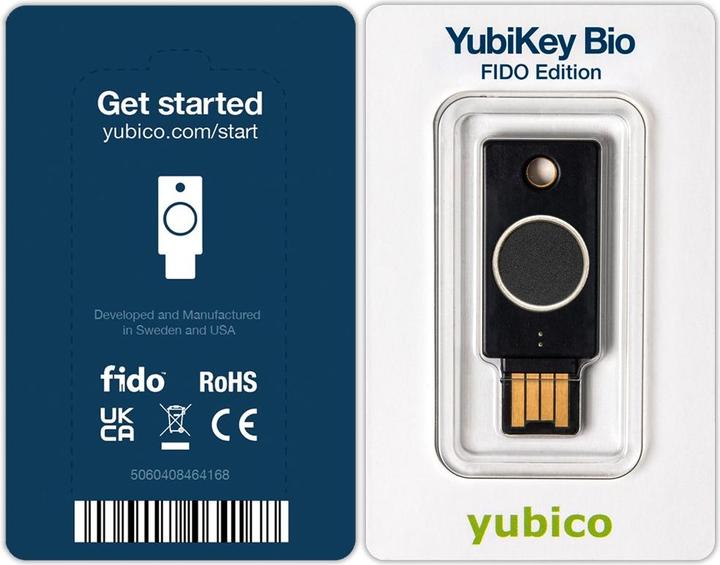Image du produit Yubico YubiKey Bio-FIDO Edition