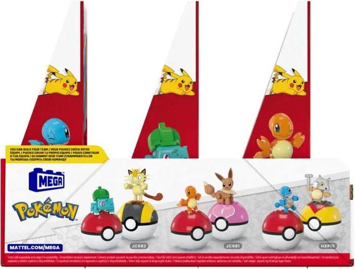 Actual product image MEGA Pokémon 2-piece Pokéball set - Pikachu and Ditto