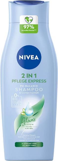 Actual product image NIVEA PH Balance Shampoo & Conditioner, 400 ml (400 ml, Liquid shampoo)