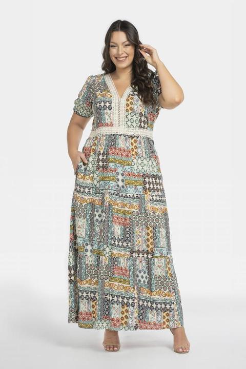 Actual product image Karko Plus-size dresses model (L)