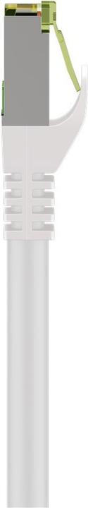 Immagine prodotto Goobay Cavo patch RJ45 con cavo CAT 8.1 S/FTP grezzo, bianco (S/FTP, CAT8.1, 7.50 m)