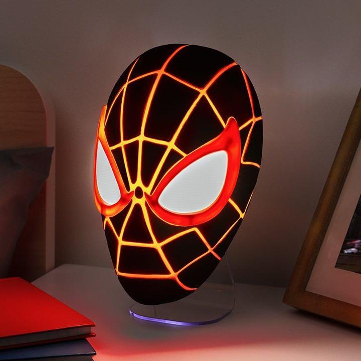 Actual product image Paladone Products Paladone Lampada Spider-Man Miles Morales Mask