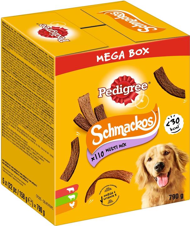 Produktbild Pedigree Kauartikel Schmackos, Megapack, 110 Stück (Adult, 1 Stk., 790 g)