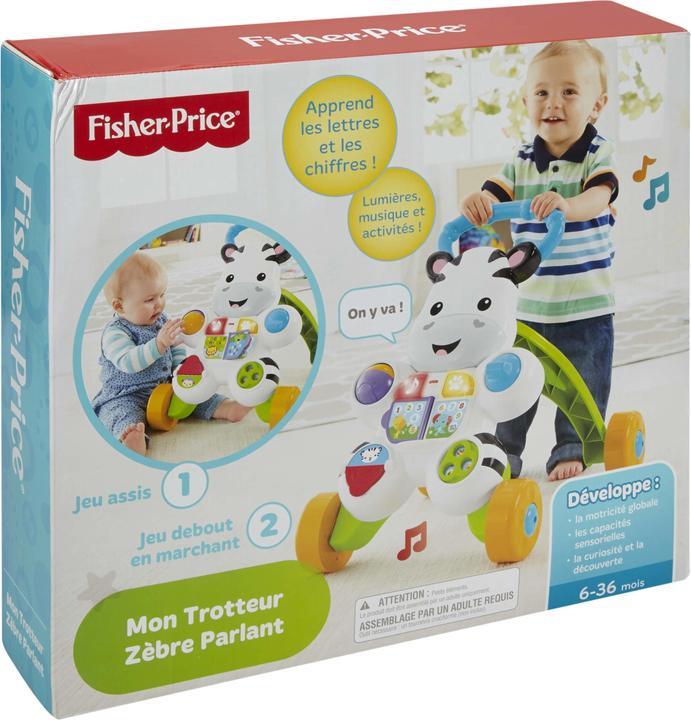 Actual product image Fisher-Price Learn with Me Zebra Walker