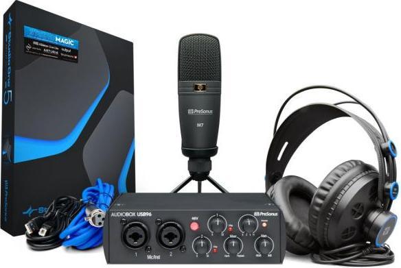 Image du produit PreSonus Offre groupée de studios Audiobox 96 (USB)