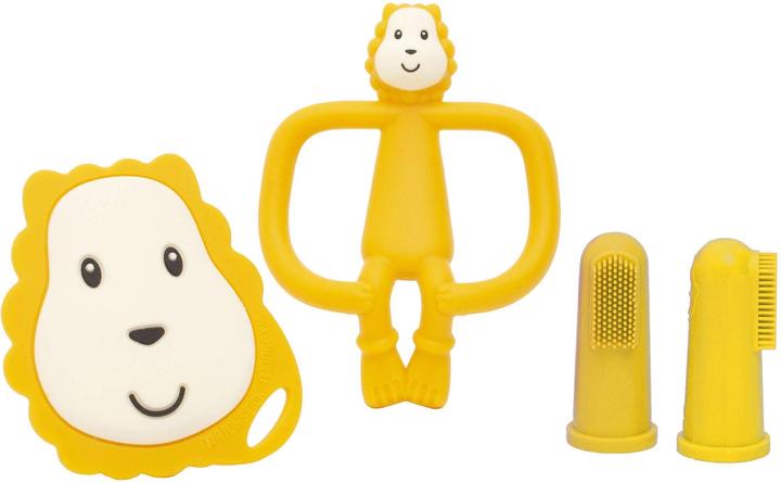 Matchstick Monkey Beissring 'Ludo Löwe' Starter Set 4-teilig