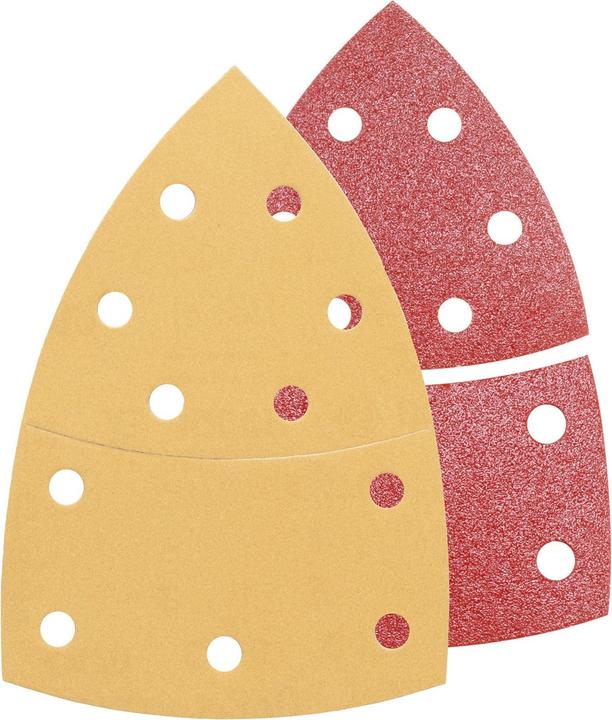 Bosch Professional Zubehör Schleifblatt-Set C470 und C430, 102 x 62, 93 mm, 40 - 180, 25er-Pack (40, 80, 120, 180)