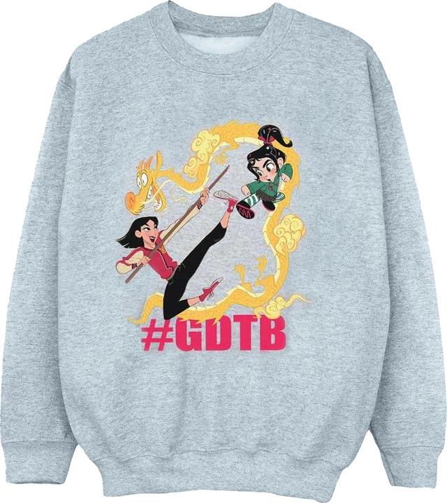 Disney Wreck It Ralph Mulan And Vanellope Sweatshirt Mädchen