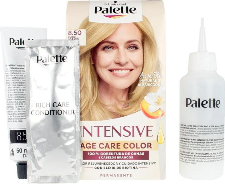 Immagine prodotto Schwarzkopf Colore INTENSIVO rejuvenecedor permanente #8.50-rubio dorado 1 u (8,50-rubio dorado 1 u)