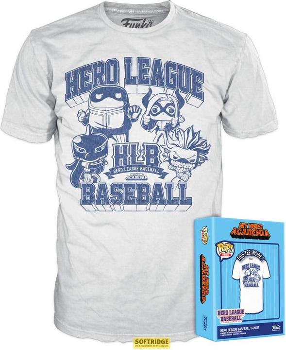 Funko My Hero Academia - Hero League Baseball Boxed Tee T-Shirt MHA Baseball(EMEA) Grösse S (S)