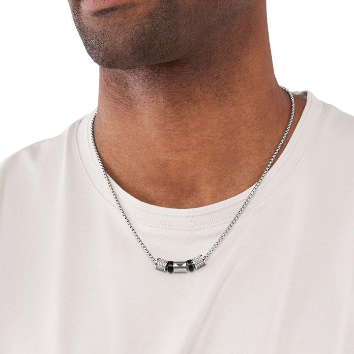 Immagine prodotto Emporio Armani Rondelle (Acciaio inossidabile, Pietra, 52 cm)