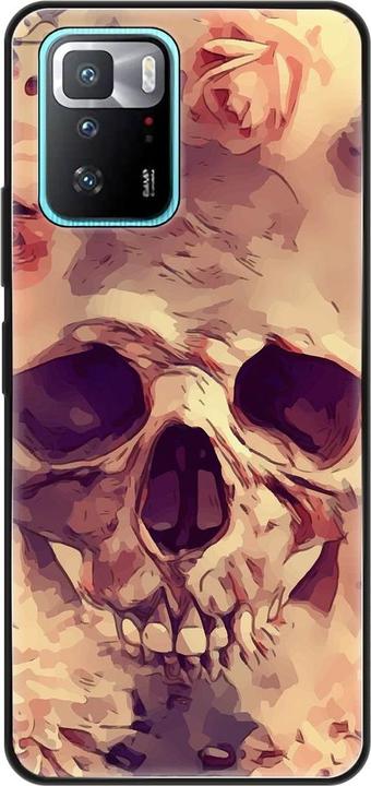 Flowers skull