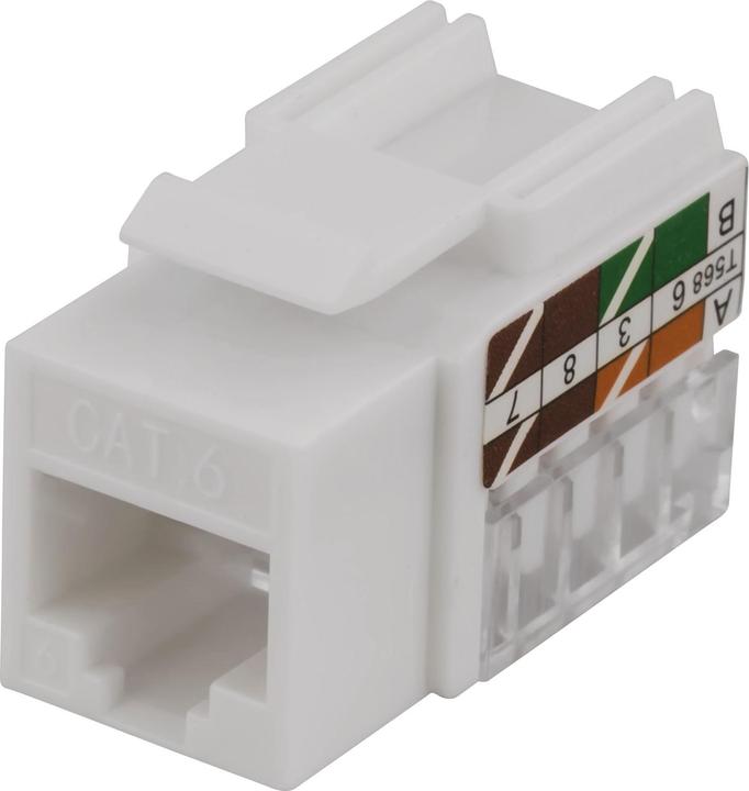 Immagine prodotto Deltaco Connettore Keystone UTP CAT6 a 90 gradi Senza attrezzi
