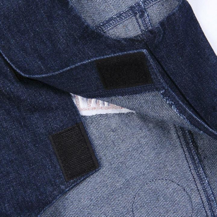 Image du produit Veste en jean pour chiens, bleu (S, Manteau pour chien)