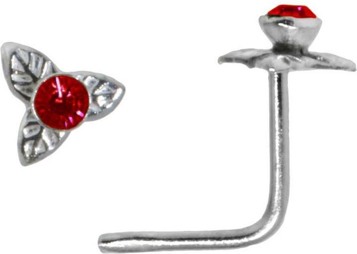 Bijouteria Nasenpiercing (Silber 925, Kristall)