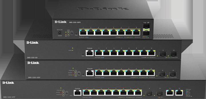 Actual product image D-Link DMS-1250-10SPL (10 Ports)