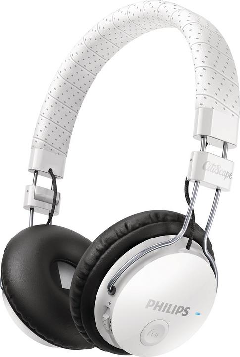 Philips SHB8000WT CitiScape Fold Bluetooth Headphones (Kabellos)