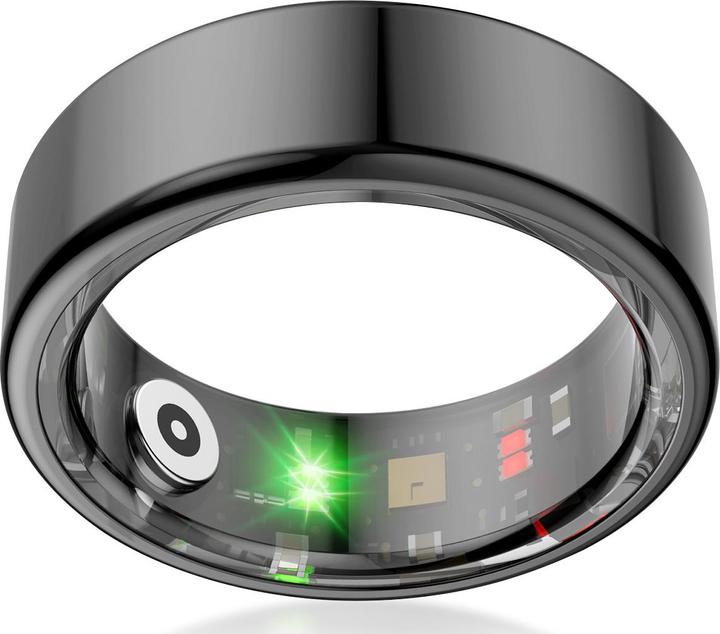 Produktbild KSIX Smartring Schwarz M Grösse 10 (Schwarz)