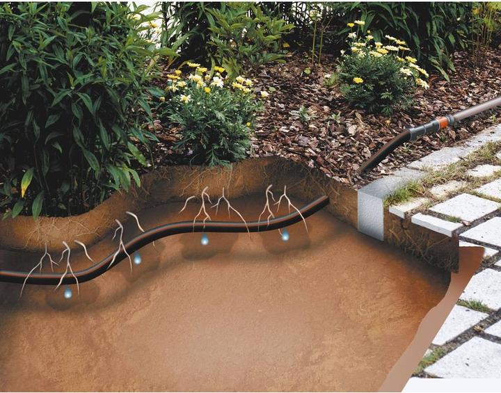 Produktbild Gardena Tropfrohr unterirdisch (Tropfschlauch + Tropfrohr)