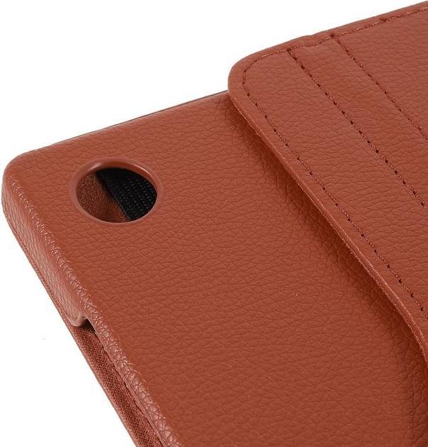 Produktbild MU Classic Rotierbare Leder Hülle (Galaxy Tab A8 (2021))