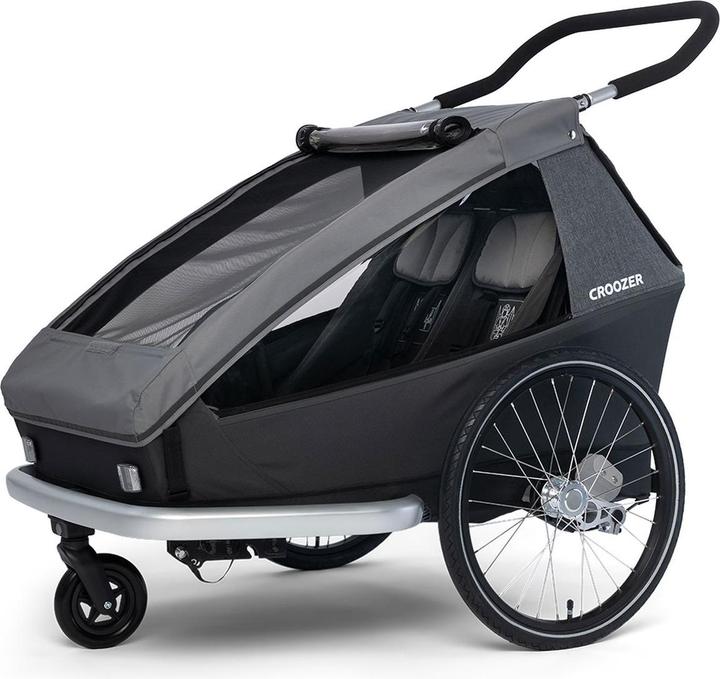 Produktbild Croozer Kid Keeke 2 Mountain grey