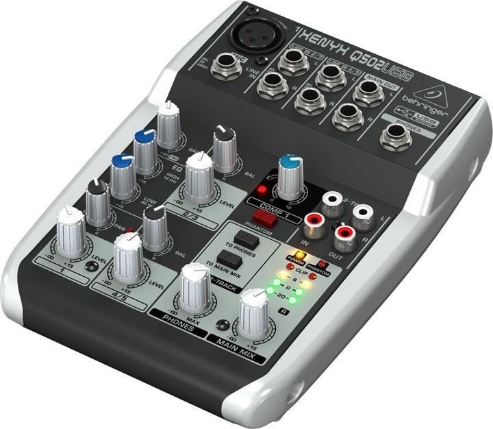 Produktbild Behringer Xenyx Q502usb (Studio- und Livemixer)