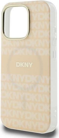 Immagine prodotto DKNY DKHMP16XHRHSEP Custodia rigida iPhone 16 Pro Max 6.9" różowy/rosa con motivo a righe ripetuto (Apple iPhone 16 Pro Max)