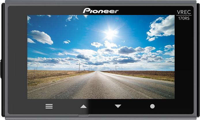Image du produit Pioneer VREC-170RS Caméra Dashcam WLAN (Indicateur intégré, Écran intégré, Bluetooth, WiFi, Récepteur GPS, Accéléromètre, Full HD)