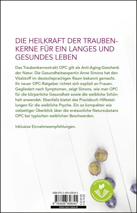 Produktbild Frauen leben länger mit OPC (Deutsch, Anne Simons, 2018)