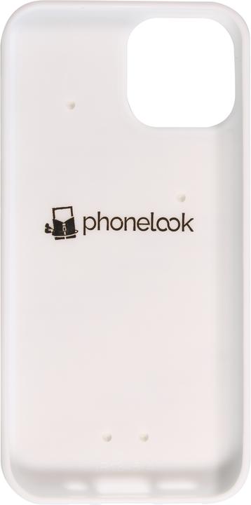 Actual product image PhoneLook Coque Silicone rigide blanc Cartoons slogans (Apple iPhone 13 mini)