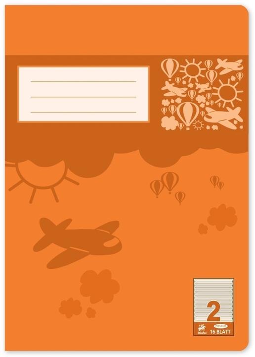 Produktbild Staufen Schulheft Premium Lineatur 2 liniert DIN A4 ohne Rand, 16 Blatt (A4, Gepunktet, Weicher Einband)