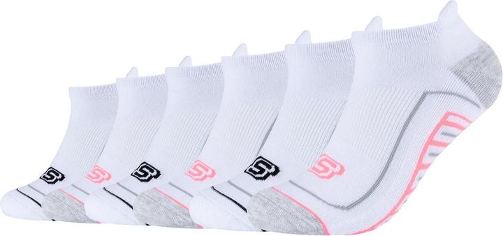 Actual product image Skechers Unisex Basic Cushioned Sneaker 6p (pack of 6, 35, 38)