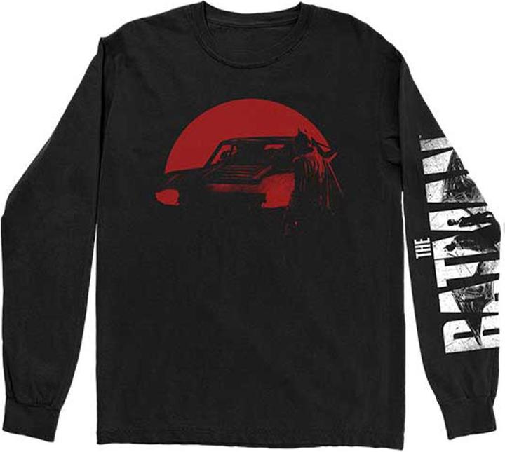 Batman Unisex Adult Cotton Long-Sleeved T-Shirt