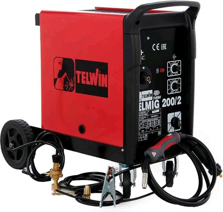 Image du produit Telwin TELMIG 200/2 Turbo MIG-MAG lasapparaat 35-220Amp