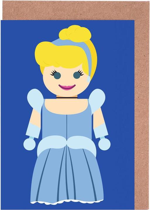 Produktbild Juniqe Cinderella Toy - Kinderzimmer & Kunst für Kinder (10 Stk.)