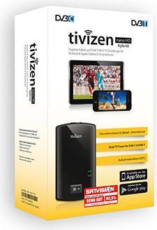 Actual product image Tivizen nano HD hybrid, for Android and iOS (DVB-C/T)