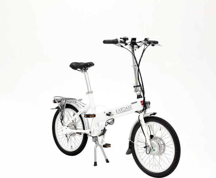Aktivelo 20 inch electric bike e-bike e-folding bike, foldable e-city bike with 36V/8.7Ah removable battery (20 cm)