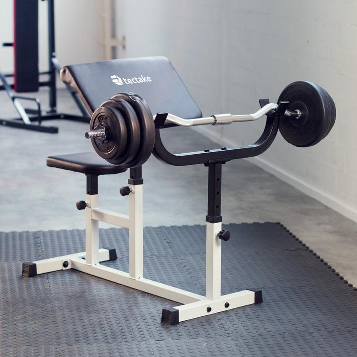 Actual product image tectake Biceps Curl Weight Bench