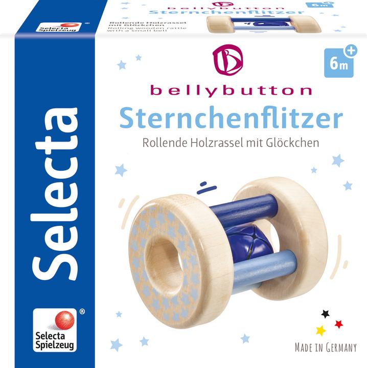 Image du produit Selecta Spielzeug Hochet Etoile roulante bleu cm
