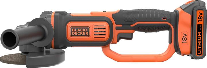 Produktbild Black & Decker AkkuWinkelschleifer BCG720M1 (125 mm)