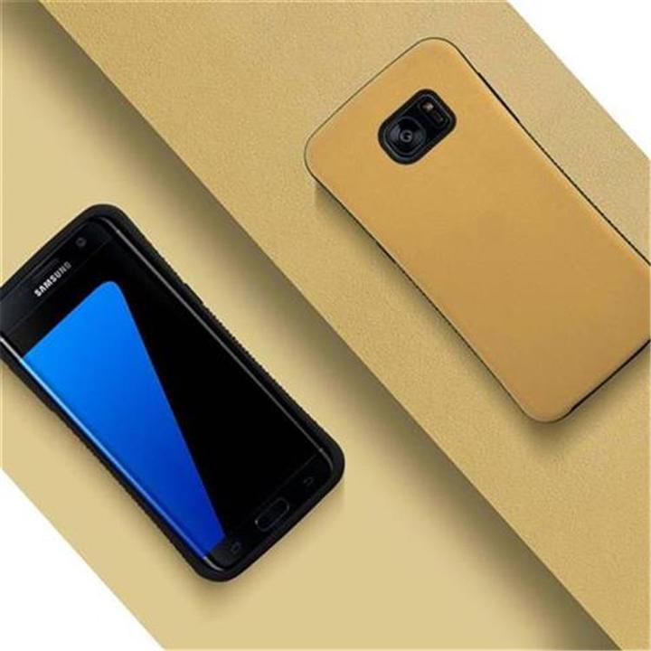 Image du produit Cadorabo Couverture rigide hybride gommée (Samsung Galaxy S7 Edge)