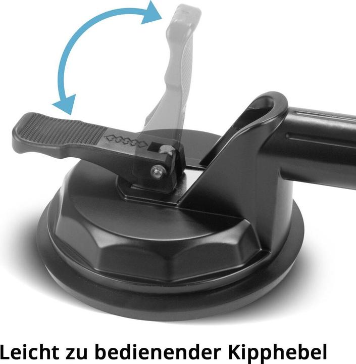 Actual product image Stahlwerk Double suction lifter with 135 kg load capacity and 2 x 12.5 cm | 5" diameter (135 kg)