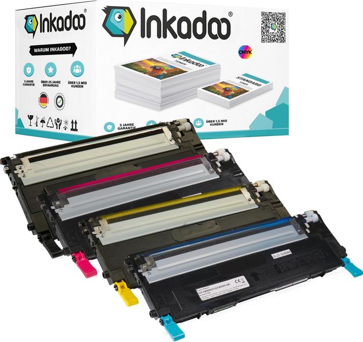 Immagine prodotto Inkadoo Toner compatibile per Samsung CLP-315 (M, Y, FC, C)