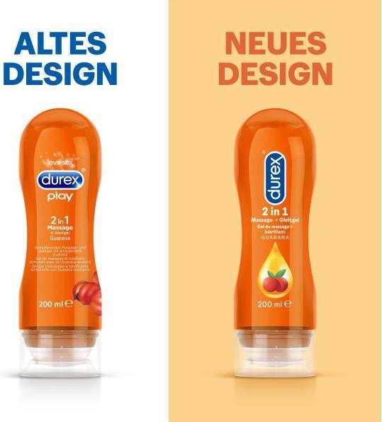 Image du produit Durex Play 2in1 Mass. Guarana (200 ml)